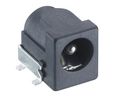 DC Power Connector, Socket, Angled, 6.4x15x15mm, Pack of 2 pieces